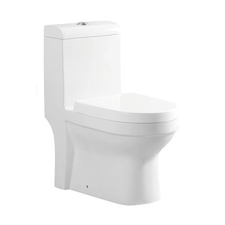 La cuvette des toilettes d'une seule pièce de Siphonic conjuguent le matériel en céramique affleurant 2