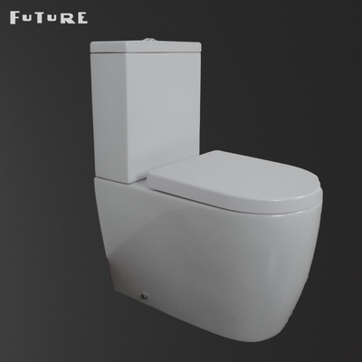 cabinet d'aisance couplé par fin de piège de Pan Rimless P de toilette de salle de bains de 420mm Seat
