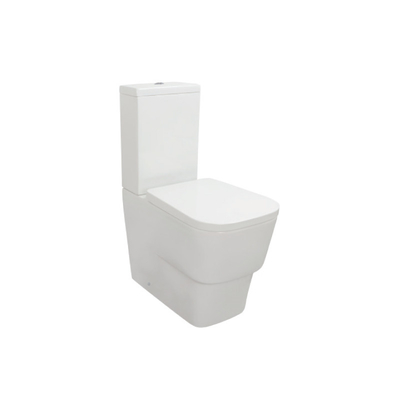 Double 3L affleurant 6L carte de travail de lavage à grande eau de position de plancher de toilette de 2 morceaux écologique