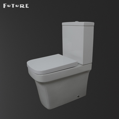 Cabinet d'aisance couplé étroit carré de piège de la toilette P de 610*357*400MM écologique