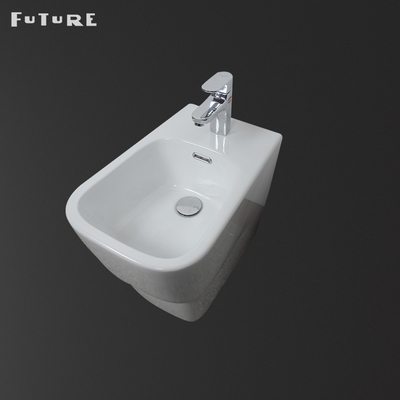 Bidet au plancher blanc BB903 de toilette de salle de bains de bidet de W350mm