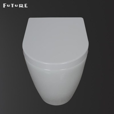 Taille sans monture de confort de résistance à l'eau de nouveau à la toilette de mur avec le réservoir caché