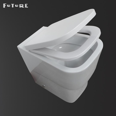 Taille sans monture de confort de résistance à l'eau de nouveau à la toilette de mur avec le réservoir caché
