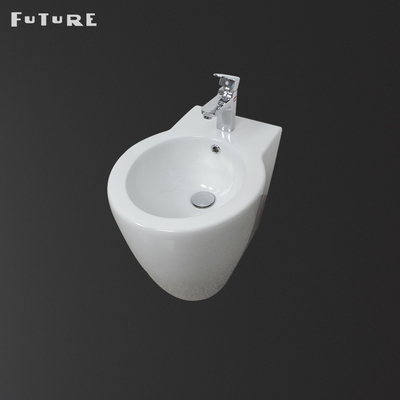 Anti-corrosion marché britannique bidet de salle de bains rond debout au sol