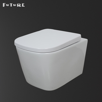 La toilette compacte commerciale de bâti de mur de la CE a caché la résistance à l'usure de réservoir