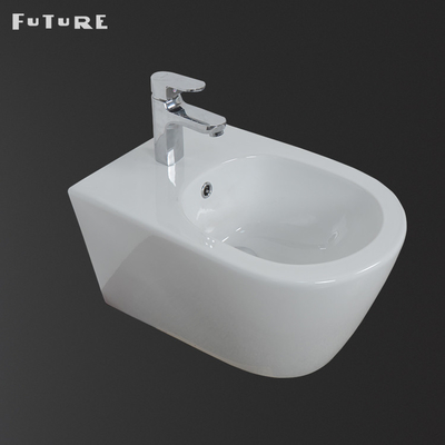 Bidet à haute densité de salle de bains fixé au mur
