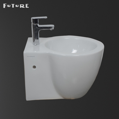 Bidet H320mm fixé au mur de salle de bains de résistance à l'usure écologique