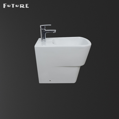 Articles sanitaires en céramique de style européen de bidet de la double salle de bains 3L/6L de flux