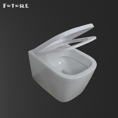 ISO9001 mur standard américain antibactérien Hung Toilet Wall Hanging Wc