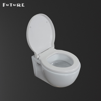 Future conception sans monture de piège du lavage à grande eau P de Hung Toilet Concealed Cistern Wc de mur