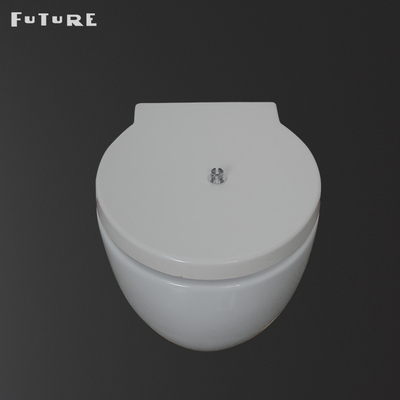 Future conception sans monture de piège du lavage à grande eau P de Hung Toilet Concealed Cistern Wc de mur