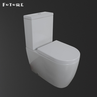 Articles sanitaires en céramique couplés étroits contemporains de toilette de la CE ISO9001