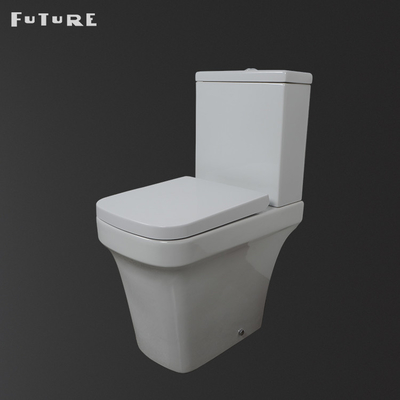 Place étroite molle de piège de la housse de siège P 18 pouces - toilette grande blanche