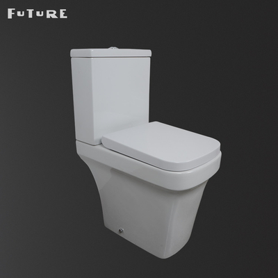 Place étroite molle de piège de la housse de siège P 18 pouces - toilette grande blanche