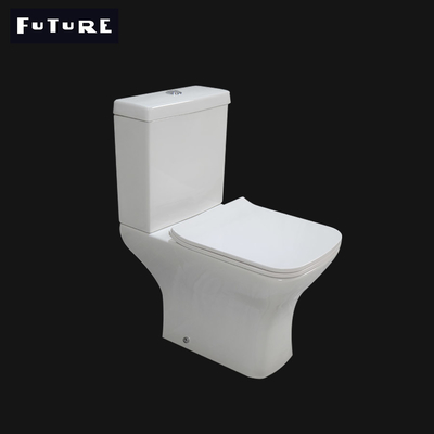 Largeur couplée étroite sans monture de la toilette 375mm de toilette carrée sans monture à la mode
