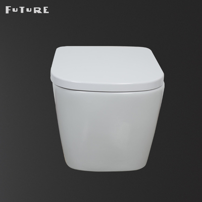 La commode futée à haute densité de nouveau à la toilette de lavage à grande eau de mur lissent vitré