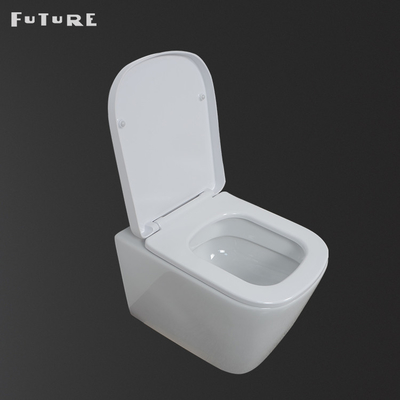La commode futée à haute densité de nouveau à la toilette de lavage à grande eau de mur lissent vitré