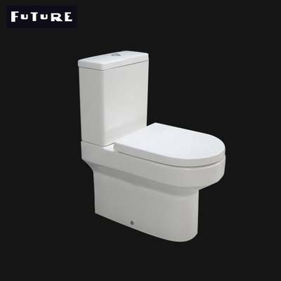 Toilette courte 365mm de projection couplée par fin au loin