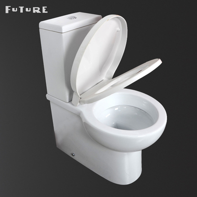 cabinet d'aisance couplé étroit moderne de lavage à grande eau de toilette de salle de bains de 415mm Seat