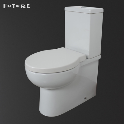 cabinet d'aisance couplé étroit moderne de lavage à grande eau de toilette de salle de bains de 415mm Seat