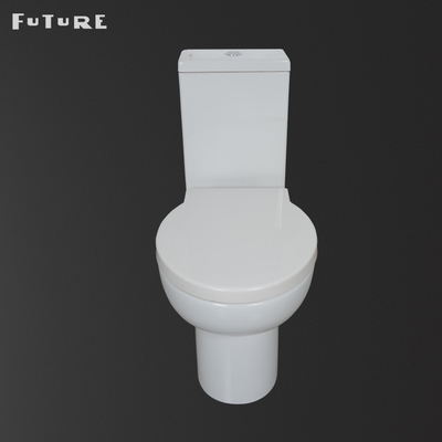 cabinet d'aisance couplé étroit moderne de lavage à grande eau de toilette de salle de bains de 415mm Seat