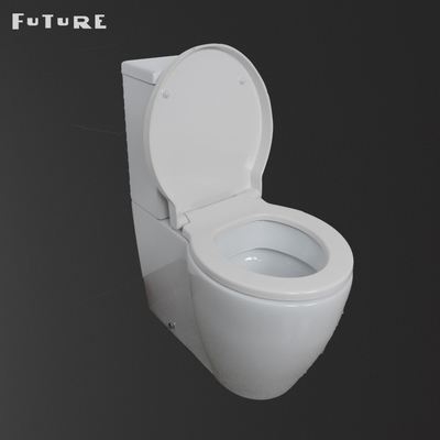 Toilette couplée étroite en deux pièces de bidet de cabinet d'aisance de villa automatique de désodorisation