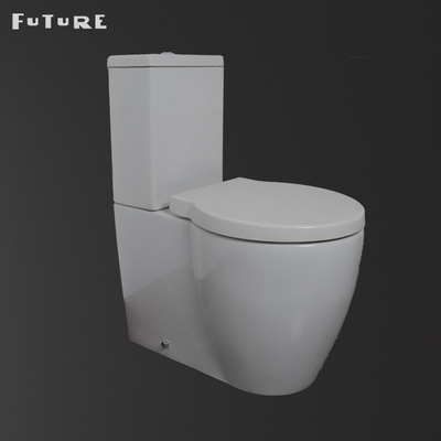 Toilette couplée étroite en deux pièces de bidet de cabinet d'aisance de villa automatique de désodorisation