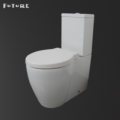 Toilette couplée étroite en deux pièces de bidet de cabinet d'aisance de villa automatique de désodorisation