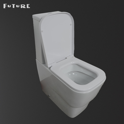 Rinçage couplé étroit caché de gravité de cuvette de place de toilette de salle de bains de réservoir d'eau