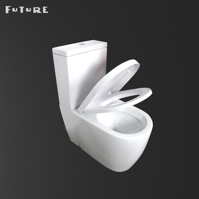 cabinet d'aisance couplé par fin de piège de Pan Rimless P de toilette de salle de bains de 420mm Seat