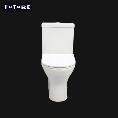 Toilette sans monture double 3L affleurant 6L de taille ovale en céramique de confort