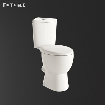 Le cabinet d'aisance de coin de toilette de coin de projection du short ISO9001 conjuguent les boutons affleurants
