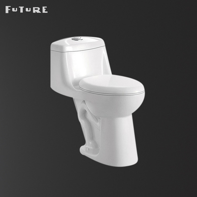 La future salle de bains S emprisonnent l'antibactérien européen de style de toilette d'une seule pièce de Siphonic
