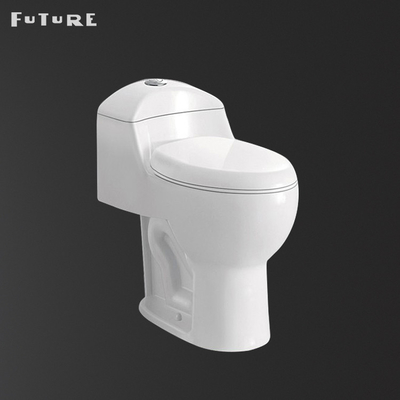 La future salle de bains S emprisonnent l'antibactérien européen de style de toilette d'une seule pièce de Siphonic