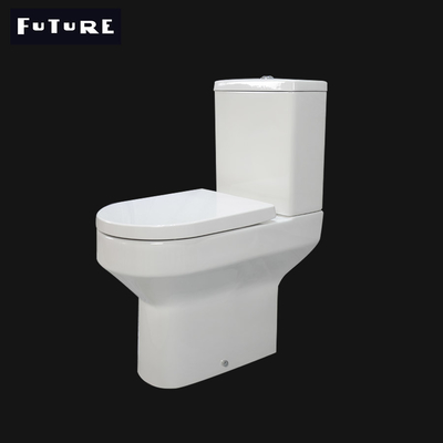 Carte de travail en deux pièces couplée étroite 610*357*400MM de toilette de taille de confort de piège de P