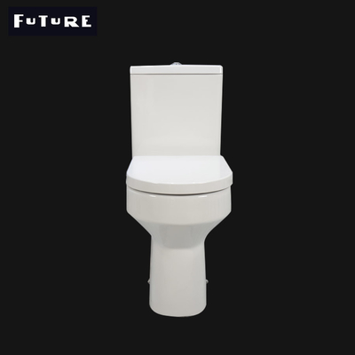Carte de travail en deux pièces couplée étroite 610*357*400MM de toilette de taille de confort de piège de P