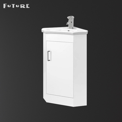 Robinet simple d'anti de débordement de salle de bains de Cabinet de bassin de coin d'évier unité de vanité