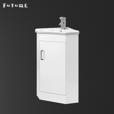 Robinet simple d'anti de débordement de salle de bains de Cabinet de bassin de coin d'évier unité de vanité