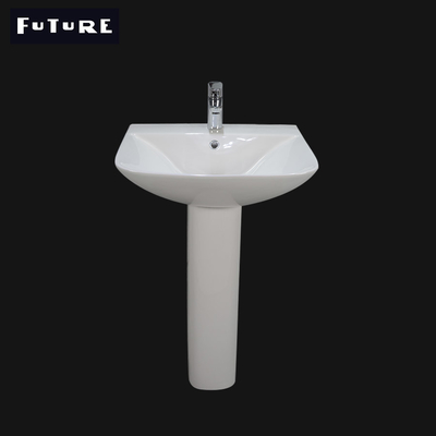 Lavabo sur pied à haute densité de salle de bains libre