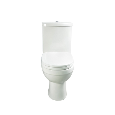 Toilette couplée par fin courte douce de projection de lustre rinçage de lavage à grande eau de toilette de 2 morceaux