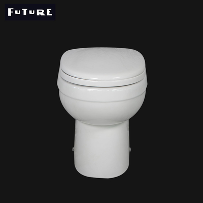 Housse de siège fermante molle de pp de nouveau au rinçage sans monture de gravité de toilette de mur facile à nettoyer