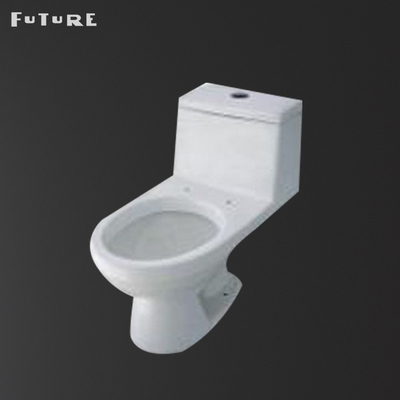 Cuvette des toilettes d'une seule pièce de Siphonic de la CE sans désodorisation automatique de réservoir