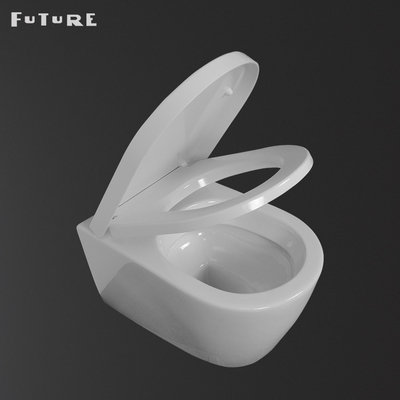 Double toilette en céramique affleurante de Hung Toilet European Wall Mount de mur de 3L 6L