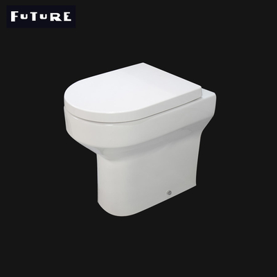 Double toilette de taille de confort couplée de 3L 6L par fin affleurante de nouveau à la carte de travail de mur