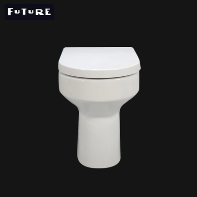 Double toilette de taille de confort couplée de 3L 6L par fin affleurante de nouveau à la carte de travail de mur