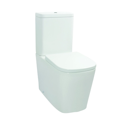 Porteur fort en deux pièces blanc de carte de travail de toilette couplé par fin à haute densité de Bathstore