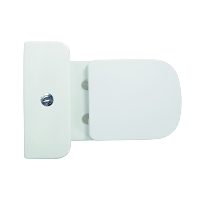 Porteur fort en deux pièces blanc de carte de travail de toilette couplé par fin à haute densité de Bathstore