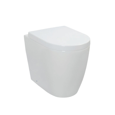 Rond d'opération automatique de nouveau à la toilette de mur pour la résistance à l'usure de salle de bains