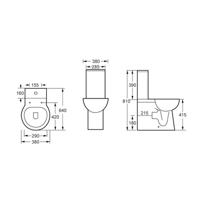Certificat en céramique moderne du cabinet d'aisance de mur de toilette intérieure douce de salle de bains UPC