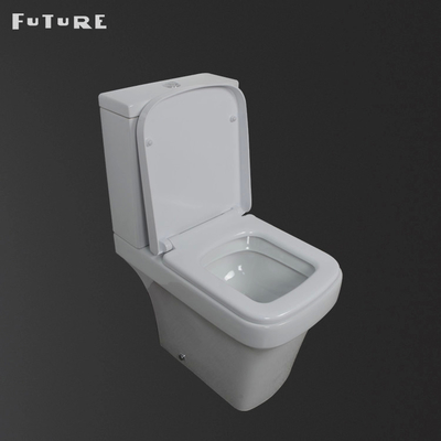 Muet de piège de P rinçant la carte de travail au plancher couplée étroite ISO9001 de toilette de salle de bains